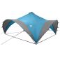 Preview: Party-Zelt Blau 600 x 600 x 400 cm Polyester und Stahl