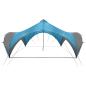 Preview: Party-Zelt Blau 600 x 600 x 400 cm Polyester und Stahl