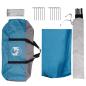 Preview: Party-Zelt Blau 400 x 400 x 322 cm Polyester und Stahl