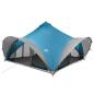 Preview: Tipi Zelt 18,0 Personen Blau Polyester und Stahl