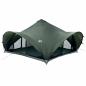 Preview: Tipi Zelt 18,0 Personen Armeegrün Polyester und Stahl