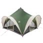 Preview: Tipi Zelt 6,0 Personen Grün Polyester und Stahl
