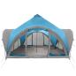 Preview: Tipi Zelt 6,0 Personen Blau Polyester und Stahl