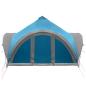 Preview: Tipi Zelt 6,0 Personen Blau Polyester und Stahl