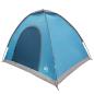 Preview: Campingzelt 2 Personen Blau 185T Polyester mit PU-Beschichtung