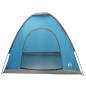 Preview: Campingzelt 2 Personen Blau 185T Polyester mit PU-Beschichtung