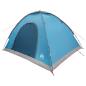 Preview: Campingzelt 4 Personen Blau 185T Polyester mit PU-Beschichtung