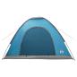 Preview: Campingzelt 4 Personen Blau 185T Polyester mit PU-Beschichtung