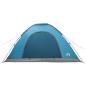 Preview: Campingzelt 6 Personen Blau 185T Polyester mit PU-Beschichtung