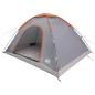 Preview: Campingzelt 6 Personen Grau und Orange