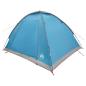 Preview: Campingzelt 4 Personen Blau Polyester und Stahl