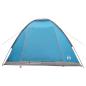 Preview: Campingzelt 4 Personen Blau Polyester und Stahl