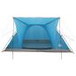 Preview: Campingzelt 6 Personen Blau Polyester und Stahl