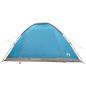 Preview: Campingzelt 6 Personen Blau Polyester und Stahl