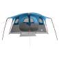 Preview: Tunnelzelt 10 Personen Blau Polyester und Stahl