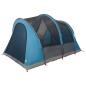 Preview: Tunnelzelt Blau 6-Personen Polyester und Stahl