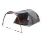 Preview: Tunnelzelt 370 x 275 x 210 cm Grau und Orange