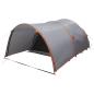 Preview: Tunnelzelt 370 x 275 x 210 cm Grau und Orange