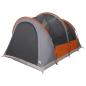 Preview: Tunnelzelt 370 x 275 x 210 cm Grau und Orange