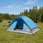 Preview: ARDEBO.de - Sofort Zelt Blau 305 x 215 x 140 cm Polyester und Stahl