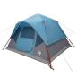 Preview: Sofort Zelt Blau 305 x 275 x 190 cm Polyester und Stahl