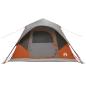 Preview: Sofort Zelt Grau und Orange 305 x 275 x 190 cm