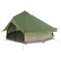 Preview: Tipi Zelt 18 Personen Grün Polyester und Stahl
