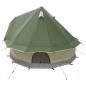 Preview: Tipi Zelt 4 Personen Grün Polyester und Stahl