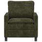 Preview: Sofa Grün 76 x 81 x 87,5 cm Polyester