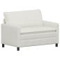 Preview: Sofa Creme 126 x 81 x 87,5 cm Polyester
