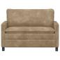 Preview: Sofa Taupe 126 x 81 x 87,5 cm Polyester