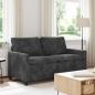 Preview: ARDEBO.de - Sofa Dunkelgrau 156 x 81 x 87,5 cm Polyester