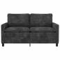 Preview: Sofa Dunkelgrau 156 x 81 x 87,5 cm Polyester