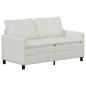 Preview: Sofa Creme 156 x 81 x 87,5 cm Polyester