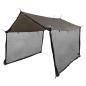 Preview: Camping-Tarp mit Netzwänden Braun Grau 340 x 260 x 220 cm