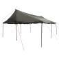 Preview: Familienzelt Braun grau 600 x 402 x 268 cm Polyester und Stahl