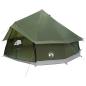 Preview: Tipi Zelt 8 Personen Armeegrün Polyester und Stahl