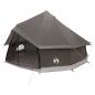 Preview: Tipi Zelt 8 Personen Braun Grau Polyester und Stahl