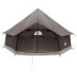 Preview: Tipi Zelt 8 Personen Braun Grau Polyester und Stahl