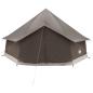 Preview: Tipi Zelt 8 Personen Braun Grau Polyester und Stahl