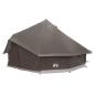 Preview: Tipi Zelt 10 Personen Braun Grau Polyester und Stahl