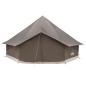 Preview: Tipi Zelt 10 Personen Braun Grau Polyester und Stahl
