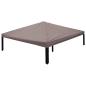 Preview: ARDEBO.de - Pavillon Abdeckung Taupe 300 x 300 cm Polyester und Stahl