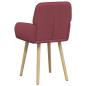 Preview: Esszimmerstühle 2 Stk. Stoff Weinrot 56,5 x 50 x 87,5 cm