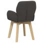 Preview: Drehstuhl Esszimmer 2 Stk. Bouclé Dunkelgrau 54 x 58 x 87 cm