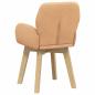 Preview: Drehstuhl Esszimmer 2 stk. Bouclé Beige 54 x 58 x 87 cm