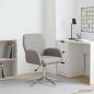 Preview: ARDEBO.de - Drehstuhl 54 x 58 x 90 cm Taupe Stoff