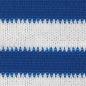 Preview: Außenrollo 90% UV-Block Blau-weiß gestreift 400 x 230 cm HDPE