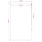 Preview: Außenrollo 90% UV-Block Terrakotta 120 x 230 cm HDPE