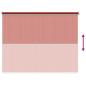 Preview: Außenrollo 90% UV-Block Terrakotta 140 x 230 cm HDPE